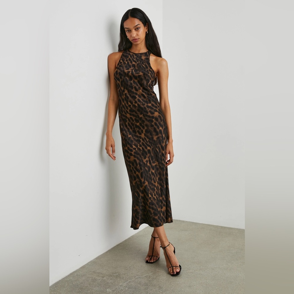 Rails Solene Dress in Umber Leopard
